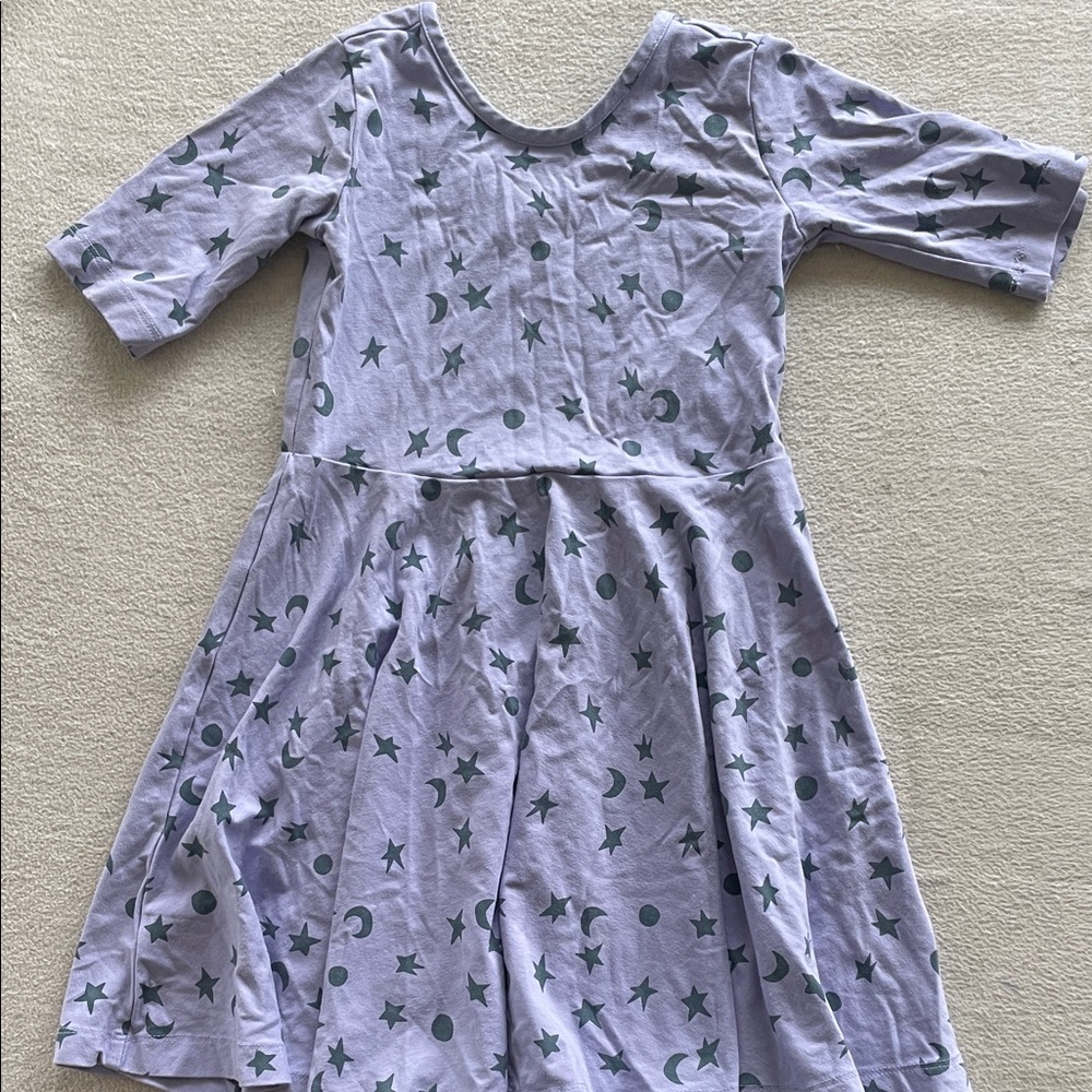 Hanna Andersson Lavender Starry Dress